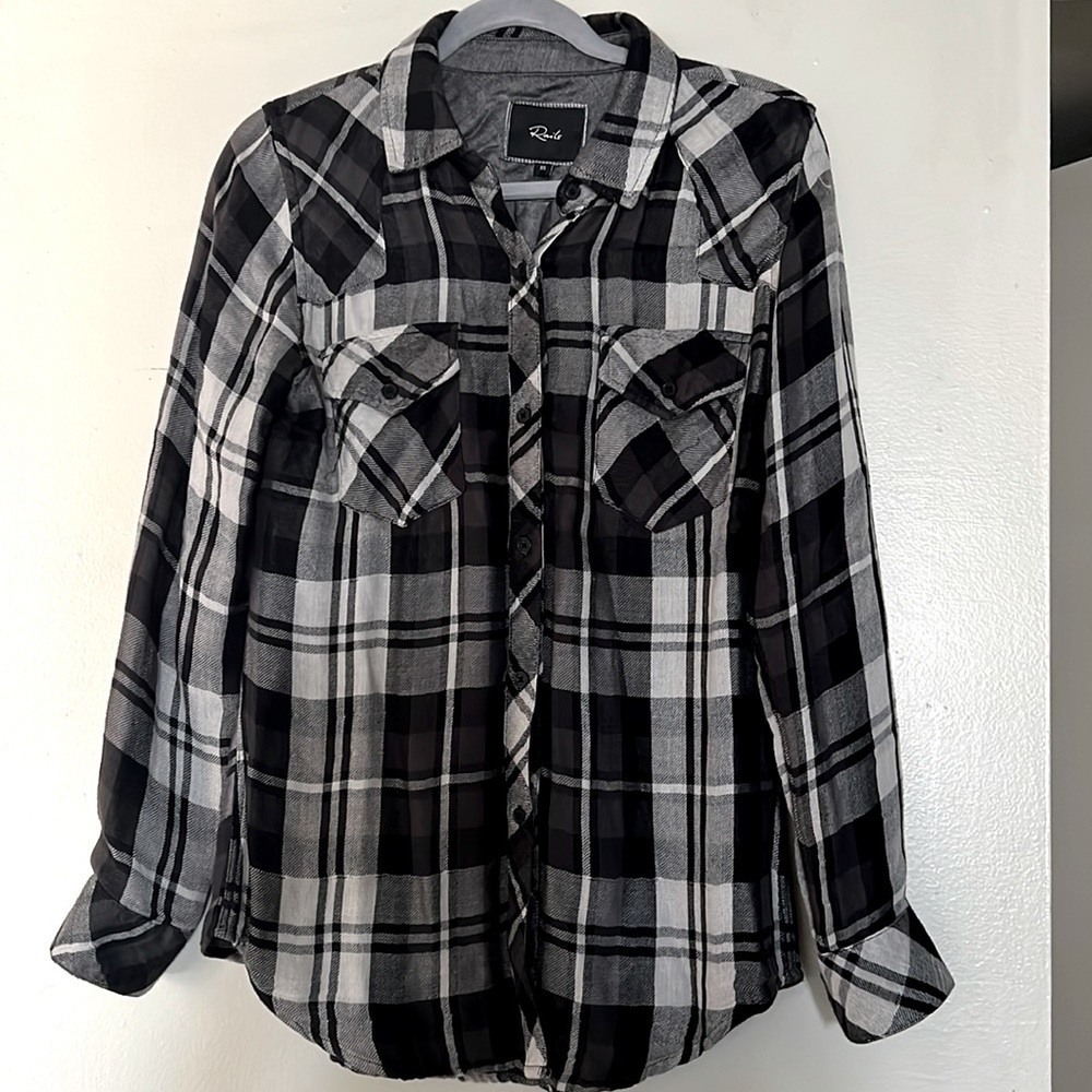 Rails plaid shirt